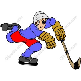 Hockey Player Action