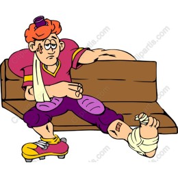 Whimsical Skater with Bandages