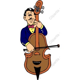 Cheerful Cello Musician