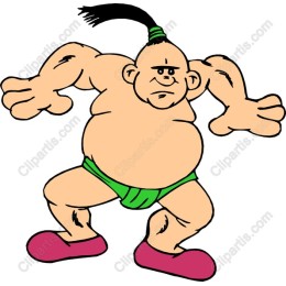 Cartoon Wrestler