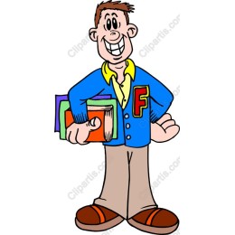 Cheerful Educational Character