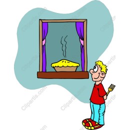 Eager Chef with Pie