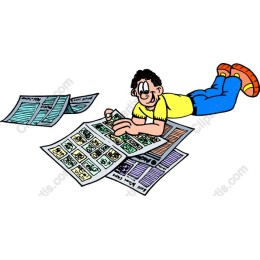 : Boy Enjoying Comics