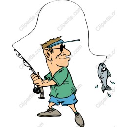 Playful Fisherman