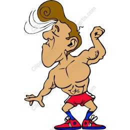 Playful Muscular Character