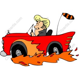 Playful Cartoon Racer