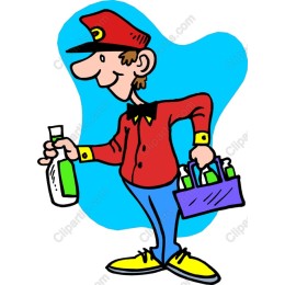 Cheerful Service Character