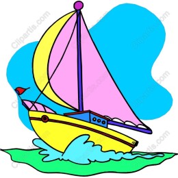 Vibrant Sailing Boat
