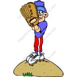 Playful Baseball Player
