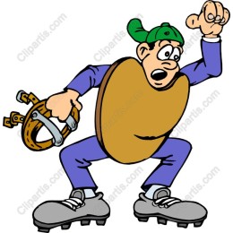 Energetic Baseball Player