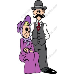 Charming Vintage Couple