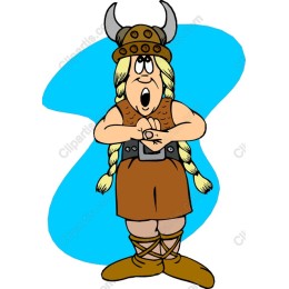 Vivid Viking Character