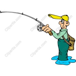 Cheerful Fisherman