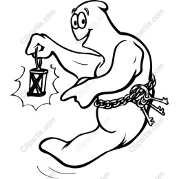 Whimsical Ghost Lantern