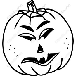 Expressive Halloween Pumpkin