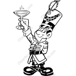 Vintage Marching Band Mascot