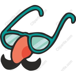 Whimsical Sunglasses Face