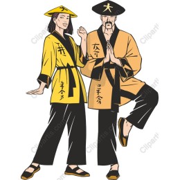 Traditional Martial Arts Characters