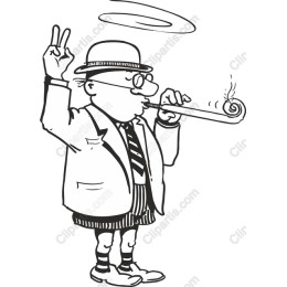 Whimsical Vintage Gentleman