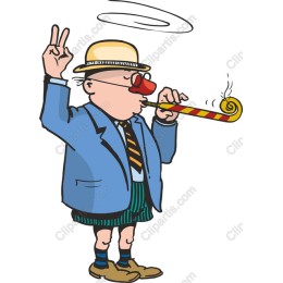 Cheerful Celebration Character