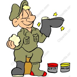 Cheerful Soldier Boot Polish