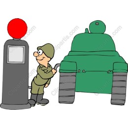 Playful Soldier and Tank