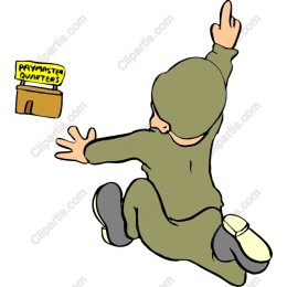 Playful Military Child