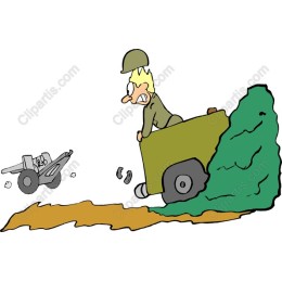 Playful Soldier & Military Vehicle