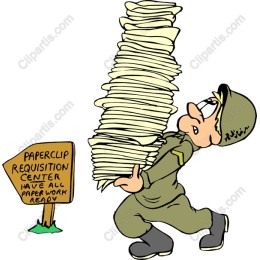 Whimsical Soldier - Paperclip Requisition Center