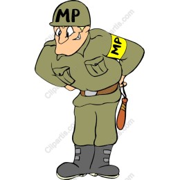 Cheerful Military Police
