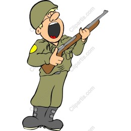 Cheerful Soldier