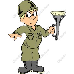 Whimsical Soldier Character