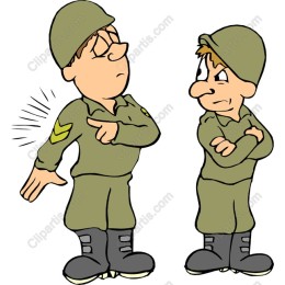 Cartoon Soldiers Humor
