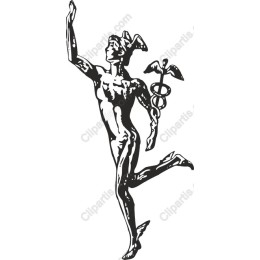 Hermes with Caduceus