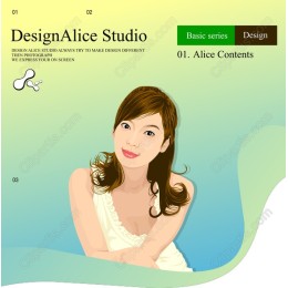 Alice Portrait - Elegant