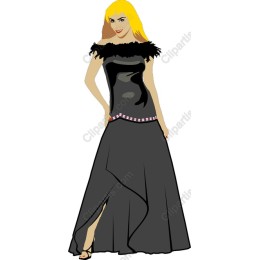 Elegant Fashionable Woman