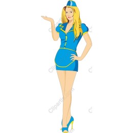 Chic Flight Attendant