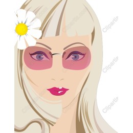 Chic Lady with Sunglasses