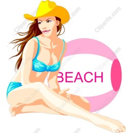 Vibrant Summer Beach