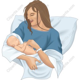 Tender Moments: Mother and Newborn