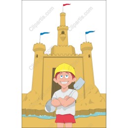 Happy Sandcastle Builder