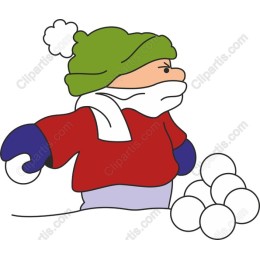 Charming Snowball Fight