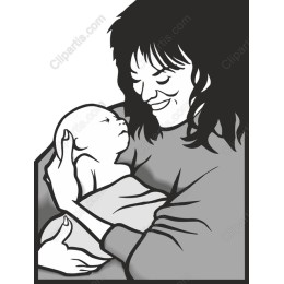 Heartfelt Mother and Baby