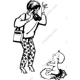Capturing Childhood: Mother and Baby