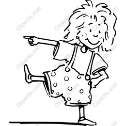 Cheerful Girl in