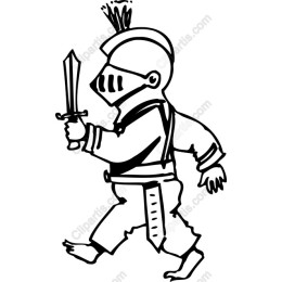 Whimsical Young Knight