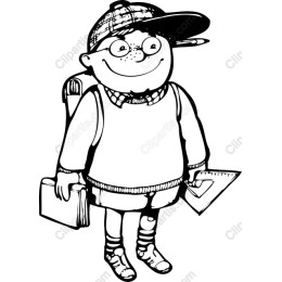 Cheerful Student