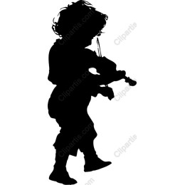 Child Playing Violin