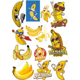 Banana Clipart Bundle - Fun