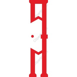 Bold Geometric Red